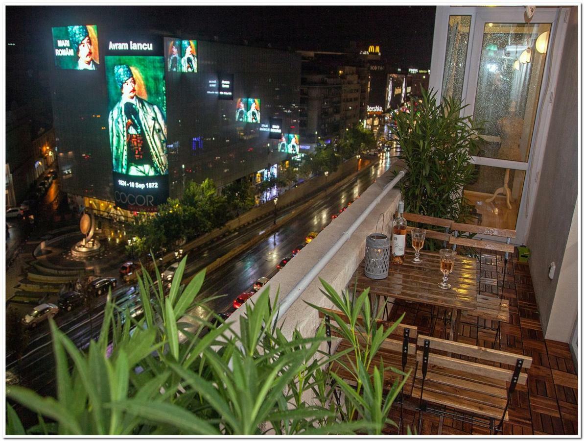 בוקרשט Skyview Old Town Apartment מראה חיצוני תמונה